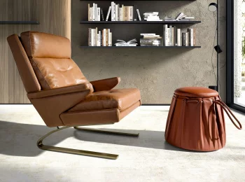 Кожаное кресло Camel 77X99X91 CM