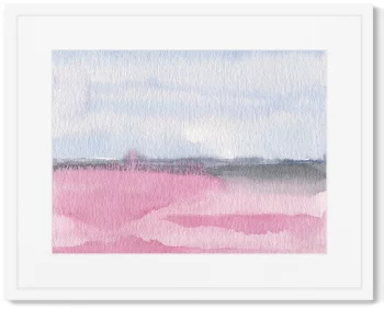Постер Landscape early spring 52X42 CM