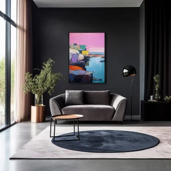Постер на холсте Landscape collection To the sea 75X105 CM