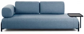 Диван трансформер Compo 252X98X82 CM голубой