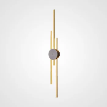 Настенный декоративный светильник Gull Brass 12X6X94 CM