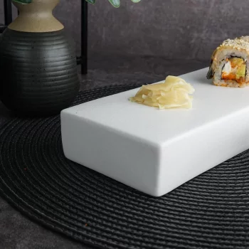 Платформа для закусок White Matt Panasia 41X10X4 CM