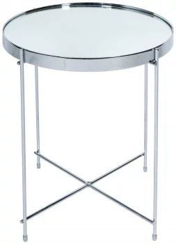 Вспомогательный столик Gatsby 43X43X45 CM Silver