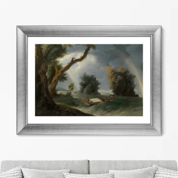 Постер Storm near the Col-gon Rocks 81X61 CM