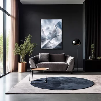 Постер на холсте The Sea of Steel 75X105 CM