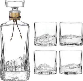 Набор для виски из пяти предметов American Peaks 1000 / 230 ml