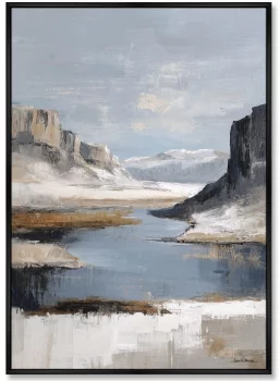 Набор из двух постеров на холсте Northern Mountains of the Taimyr Peninsula 75X105 / 75X105 CM