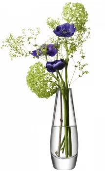 Ваза округлая высокая flower 17 см