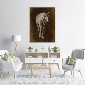 Постер на холсте Cheval 75X105 CM