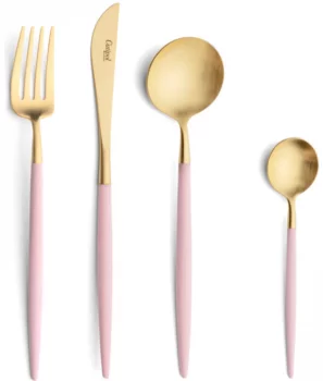 Столовые приборы Goa Pink Gold 24 предмета