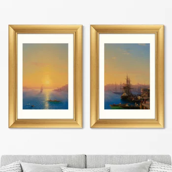Диптих View Of Constantinople 51X71 / 51X71 CM