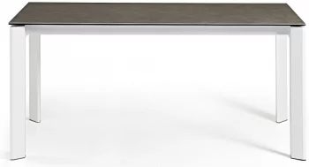 Раскладной стол Atta 140-200X90X76 CM с керамической коричневой столешницей