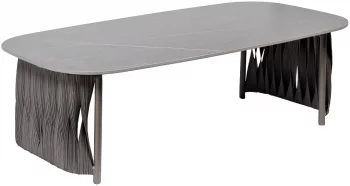 Стол журнальный уличный Oliver 77X130X43 CM