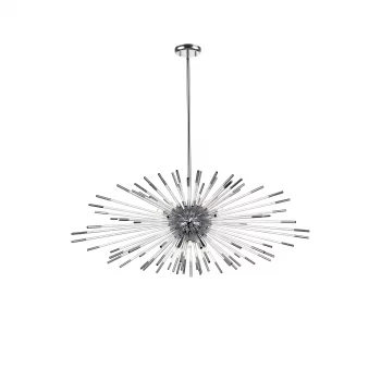 Подвесной светильник Evasion 9L хром 100X42 CM