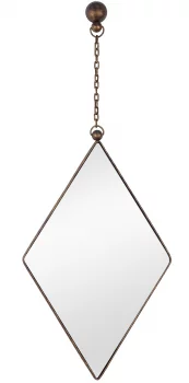 Зеркало на подвесе Loft Rhombus 41X104 CM