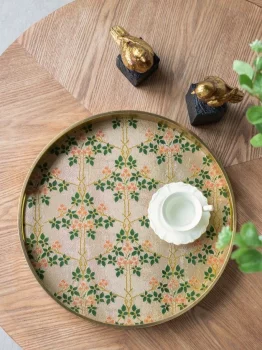 Набор из двух декоративных подносов Hulda 40X40X4 / 34X34X4 CM
