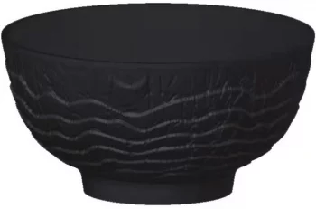 Малая чаша Black Raw Wood Ø10 CM