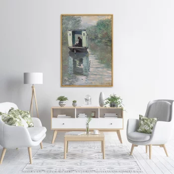 Репродукция картины The Studio Boat 75X105 CM