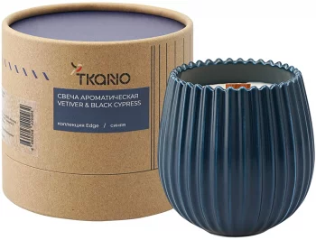 Свеча ароматическая Vetiver & Black Cypress 60 часов горения