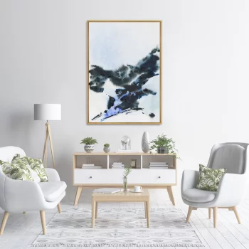 Постер на холсте Above the mountain peaks 75X105 CM