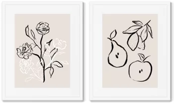 Набор из двух постеров The Flora 42X52 / 42X52 CM