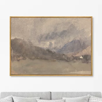 Постер Capel Curig Caernarvonshire Wales 105X75 CM