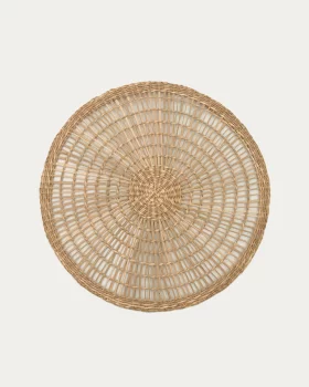 Набор из 2 круглых плейсматов из натуральных волокон Palau 38X38 CM