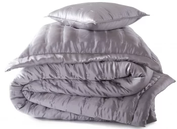 Подушка из шёлка Windsor Silk 65X65 CM Grey