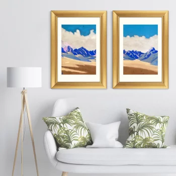 Диптих  Karakorum Way to Turkestan 51X71 / 51X71 CM