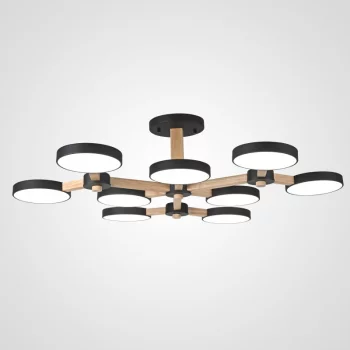 Потолочный светодиодный светильник Turna 103X103X24 CM