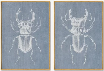 Диптих на холсте The Medieval period 75X105 / 75X105 CM