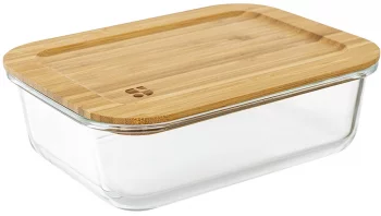 Набор из трёх контейнеров для хранения Eco Store 22X16X6 / 20X15X6 / 17X13X5 CM