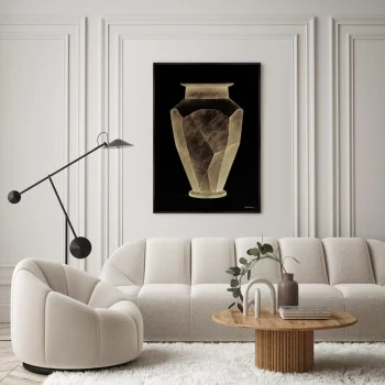 Постер на холсте Colored vase 75X105 CM