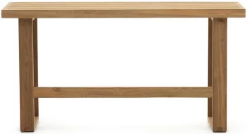 Скамья высокая для барного стола из тика Canadell 130X35X71 CM