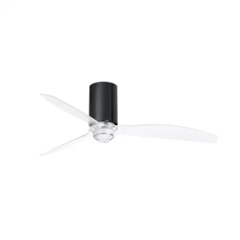 Потолочный вентилятор с подсветкой Mini Tube Fan LED черный/прозрачный 128 CM