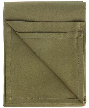 Скатерть из хлопка Essential 170X250 CM оливкового цвета