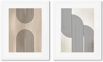Диптих The Play of Forms No3 42X52 / 42X52 CM
