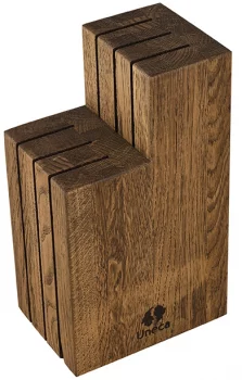 Подставка под ножи дубовая 14X10X24 CM
