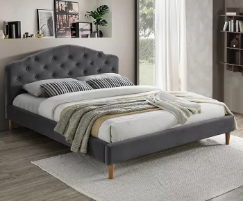 Кровать Chloe Velvet 174X215X105 CM