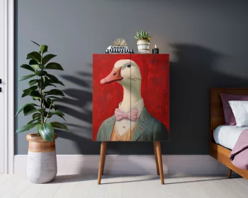 Комод на высоких ножках Berber 70X45X120 CM