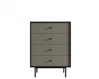 Вертикальный комод с четырьмя ящиками Эмерсон 80X45X110 CM