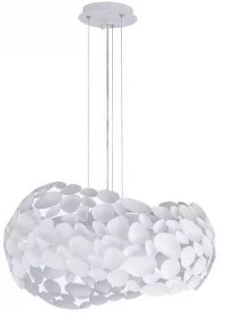 Подвесной светильник Narisa 46X46X26 CM белого цвета