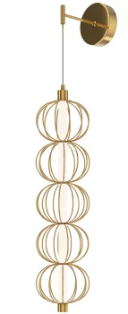 Настенный светильник Golden Cage 14X22X70 CM