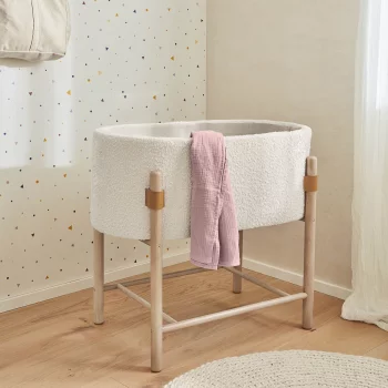 Кроватка Adara Moses 80X46X69 CM c ножками из массива бука