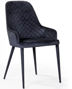 Стул Douglas 50X60X90 CM чёрный