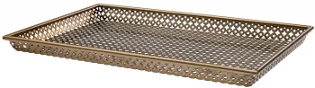 Поднос с ажурным орнаментом Sirenuse 52X35 CM