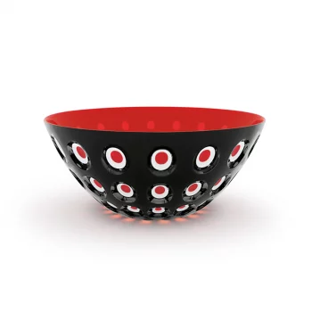 Салатница le murrine 25 см черная