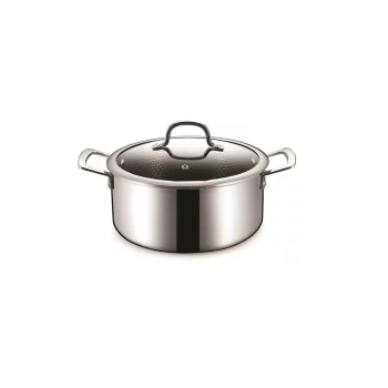 Кастрюля 3,5 л, 22*9,5 см с крышкой New Kitchen Grid нерж. с антиприг. покр. ИНДУКЦИЯ P.L.