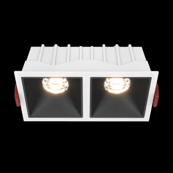 Встраиваемый светильник Alfa LED квадратный белый
