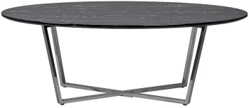 Стол журнальный овальный Yuna 120X65X41 CM